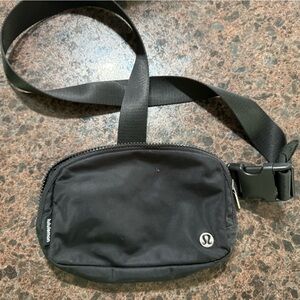 lululemon Black Belt Bag